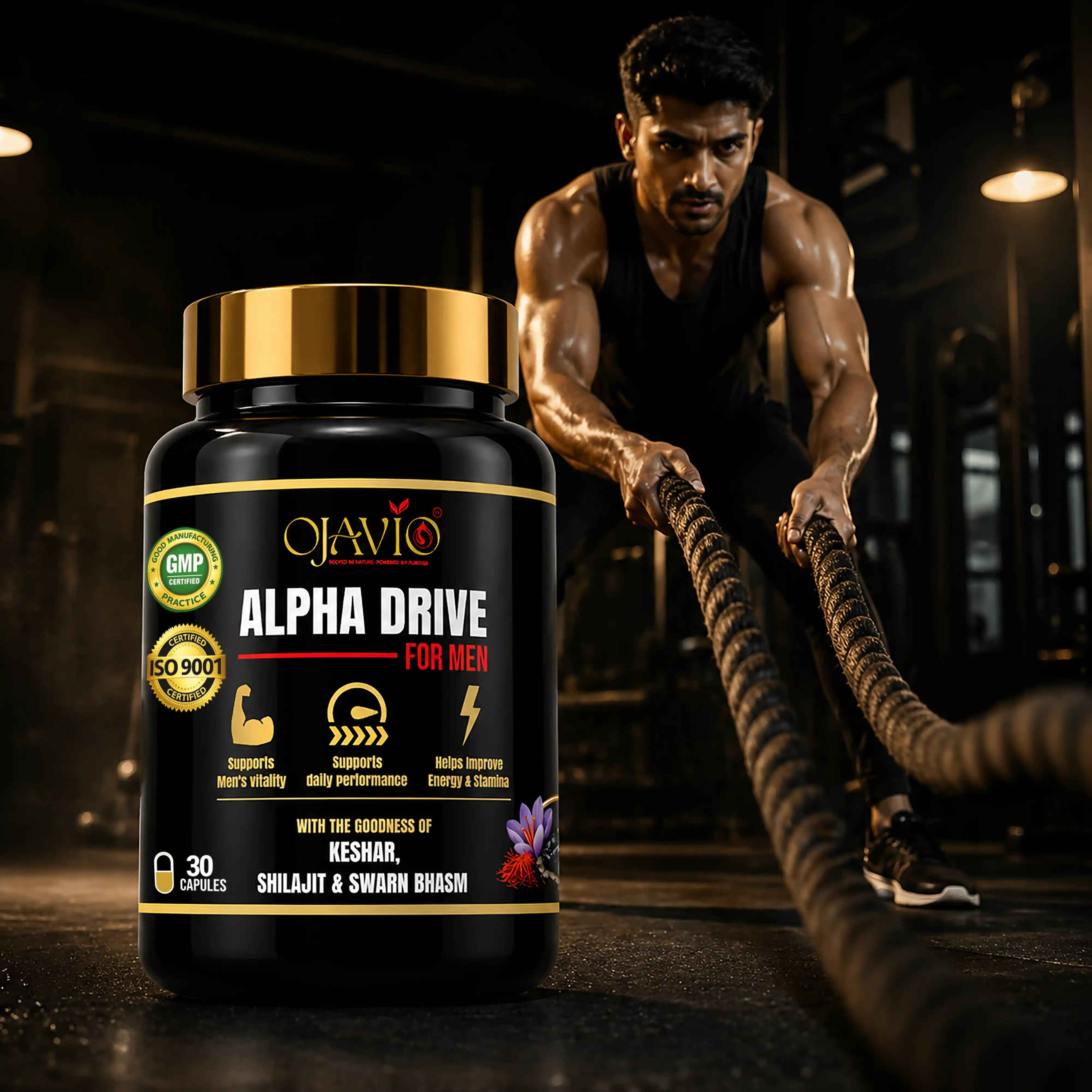 Alpha Drive: The Vitality Architect for Peak Performance - OJAVIO ENTERPRISES