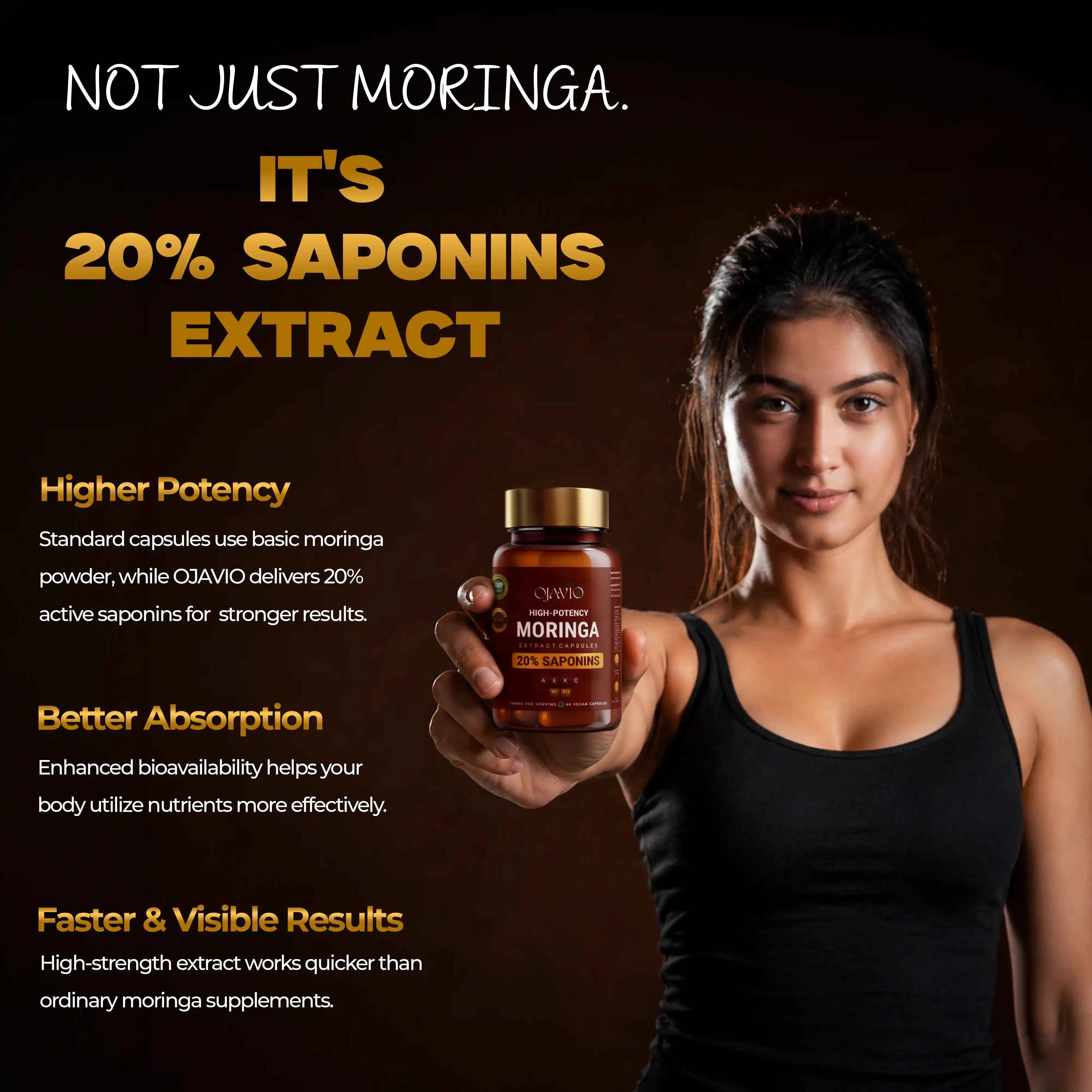 Ojavio Moringa Extract (20% Saponins) - OJAVIO ENTERPRISES