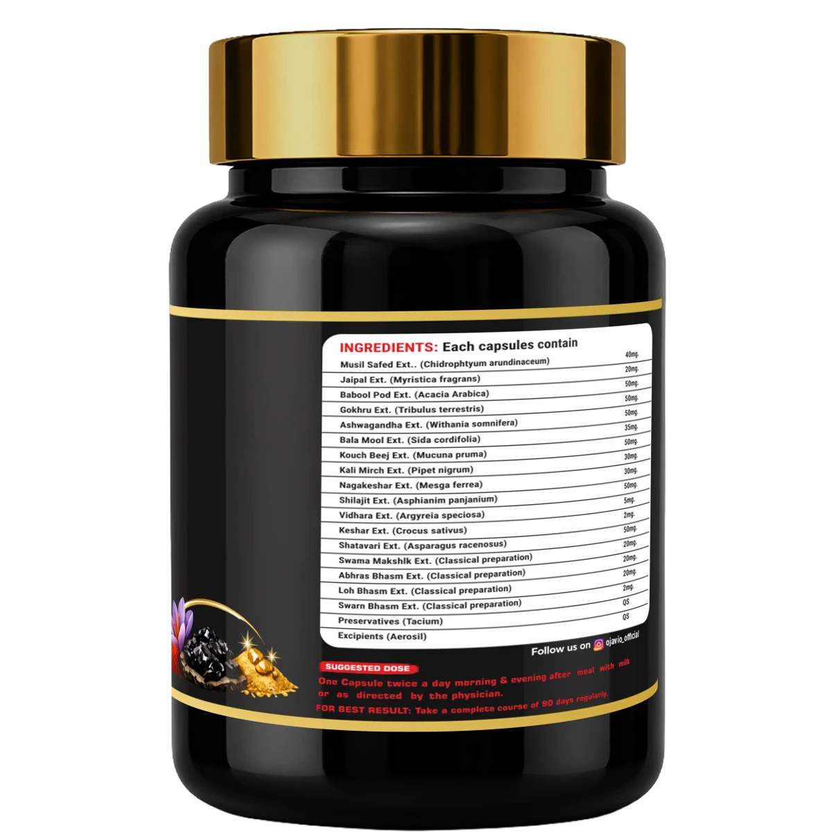 Alpha Drive Supplement for Men | Natural Testosterone Booster | Ojavio - OJAVIO ENTERPRISES