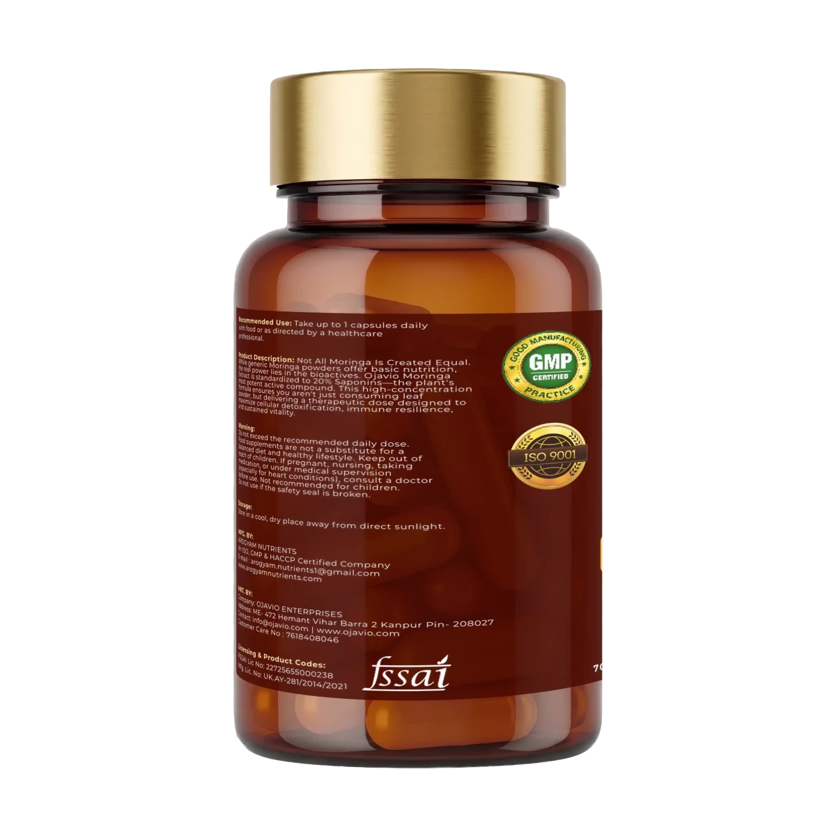 Ojavio Moringa Extract (20% Saponins) - OJAVIO ENTERPRISES